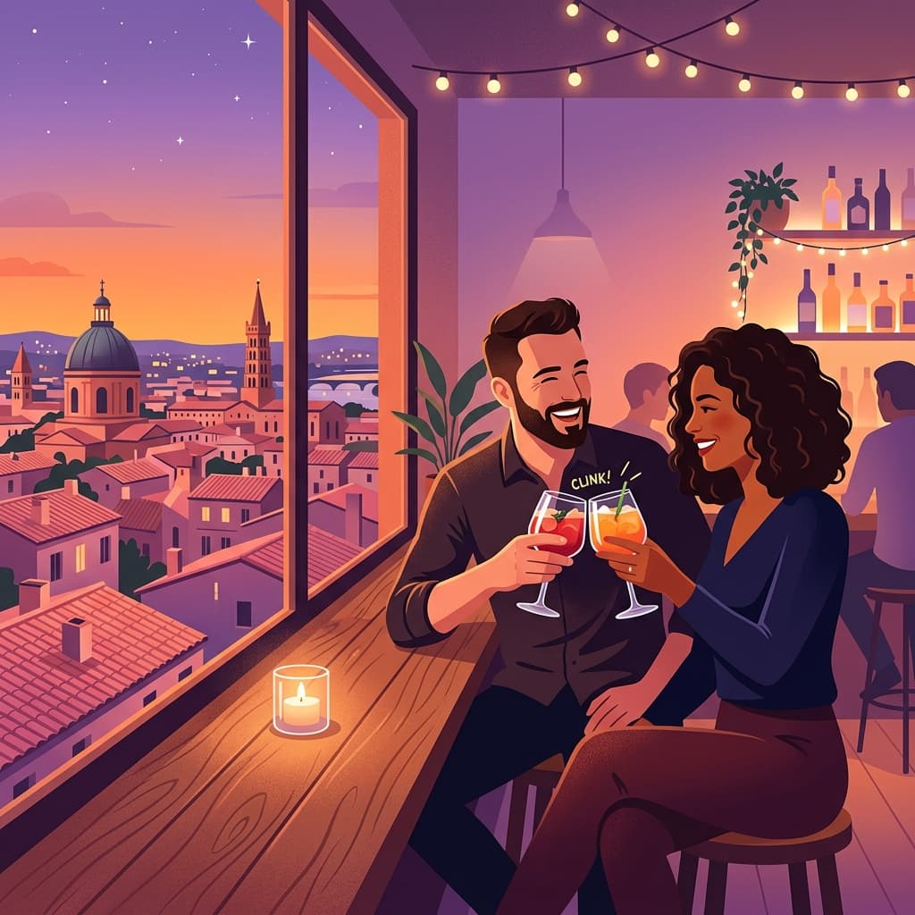 Top 5 des bars intimistes pour un premier rendez-vous réussi à Toulouse